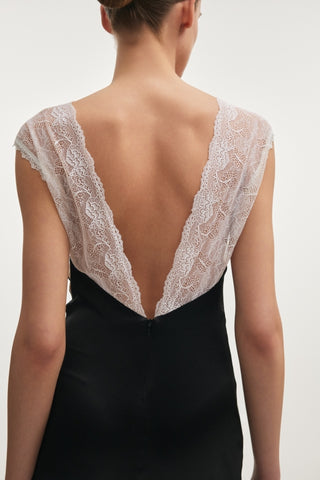 Naia Silk Midi Dress