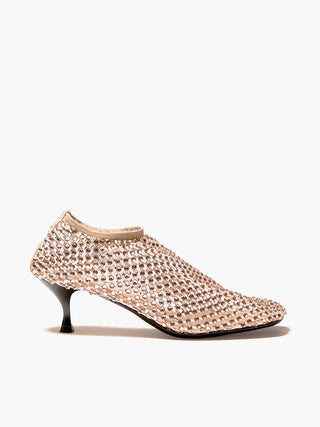 Jewels Sand Shoe All Over Rhinestones