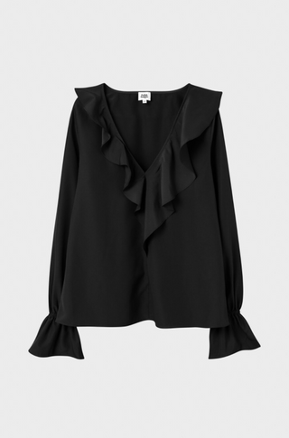 DORIS BLOUSE BLACK