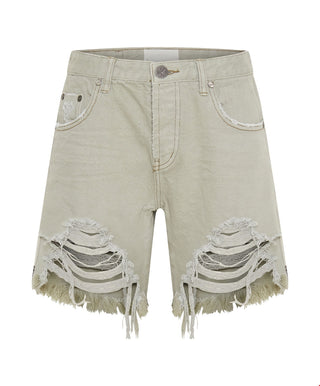 FADED KHAKI STEVIES LONG LENGTH BOYFRIEND SHORT