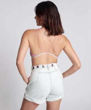 ON REPEAT MESH LOLA BRALETTE