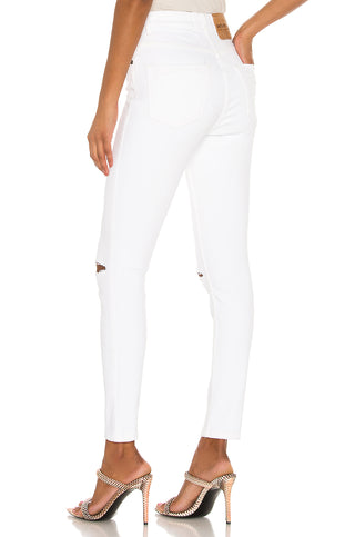 WHITE FREEBIRDS II HIGH WAIST SKINNY JEAN